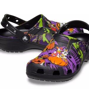 Disney Halloween Mickey crocs brand new